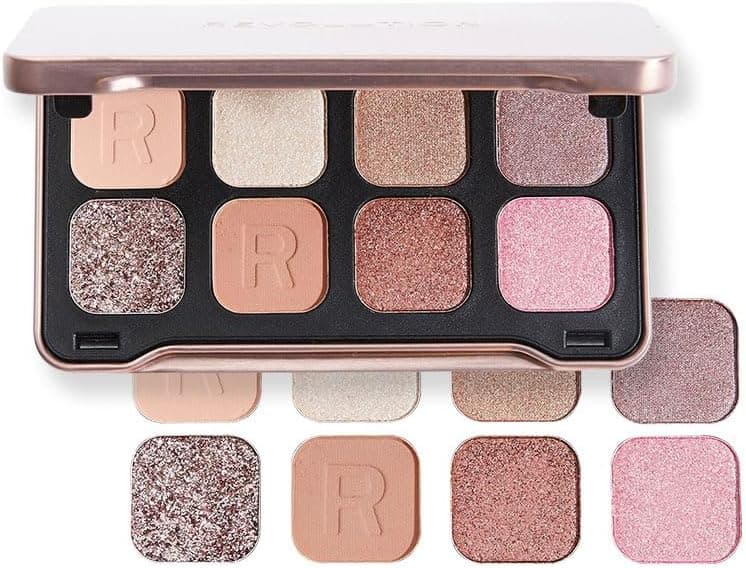 Revolution Forever Flawless Dynamic Eternal Paleta de 8 cores com brilho