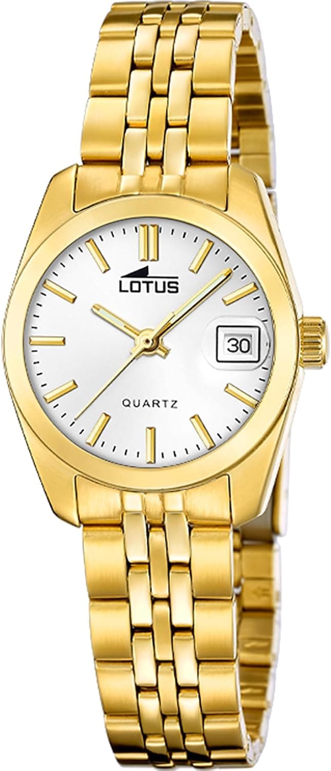Lotus Relógio mulher 18993/2 Freedom caixa de aço inoxidável 316 l dourado correia de aço inoxidável 316 l dourado, PRATEADO, TU, pulseira
