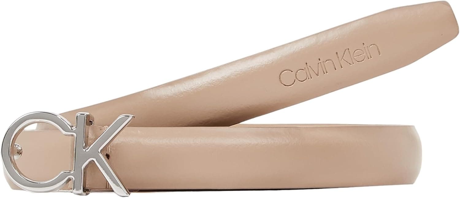 Calvin Klein Cinto de mulher Thin Belt de couro