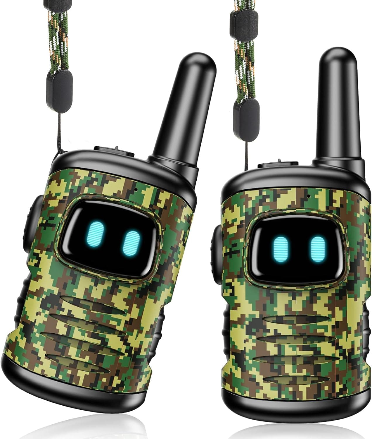 Adeokay Brinquedos crianças 3 4 6 7 8 anos, Walkie Talkie crianças presente menino 3-10 anos Walkie-Talkie jogos crianças 3-10 anos brinquedos exterior para meninos menina presentes de aniversário