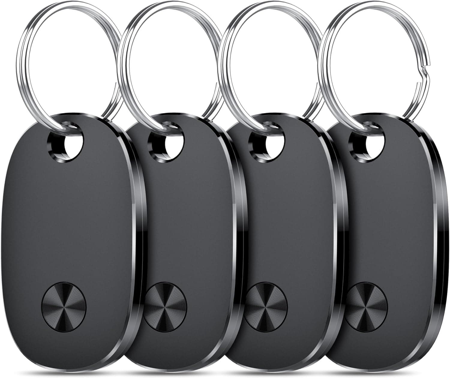 Air Tag Smart Tracker 4 Pack, localizador de objetos Bluetooth funciona com a pesquisa da Apple (apenas iOS, Android não funciona) IP67 impermeável, bateria substituível