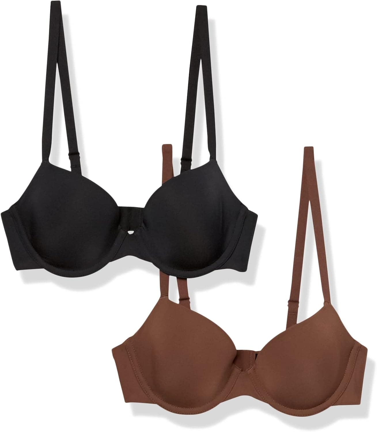 Amazon Essentials Sutiã de microfibra para mulher, conjunto de 2