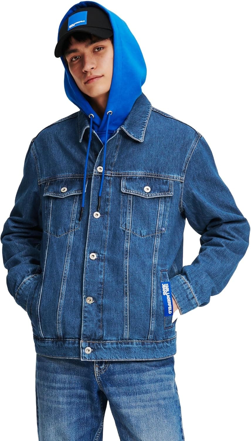 KARL LAGERFELD JEANS | Sweatshirt com capuz e logótipo para homem