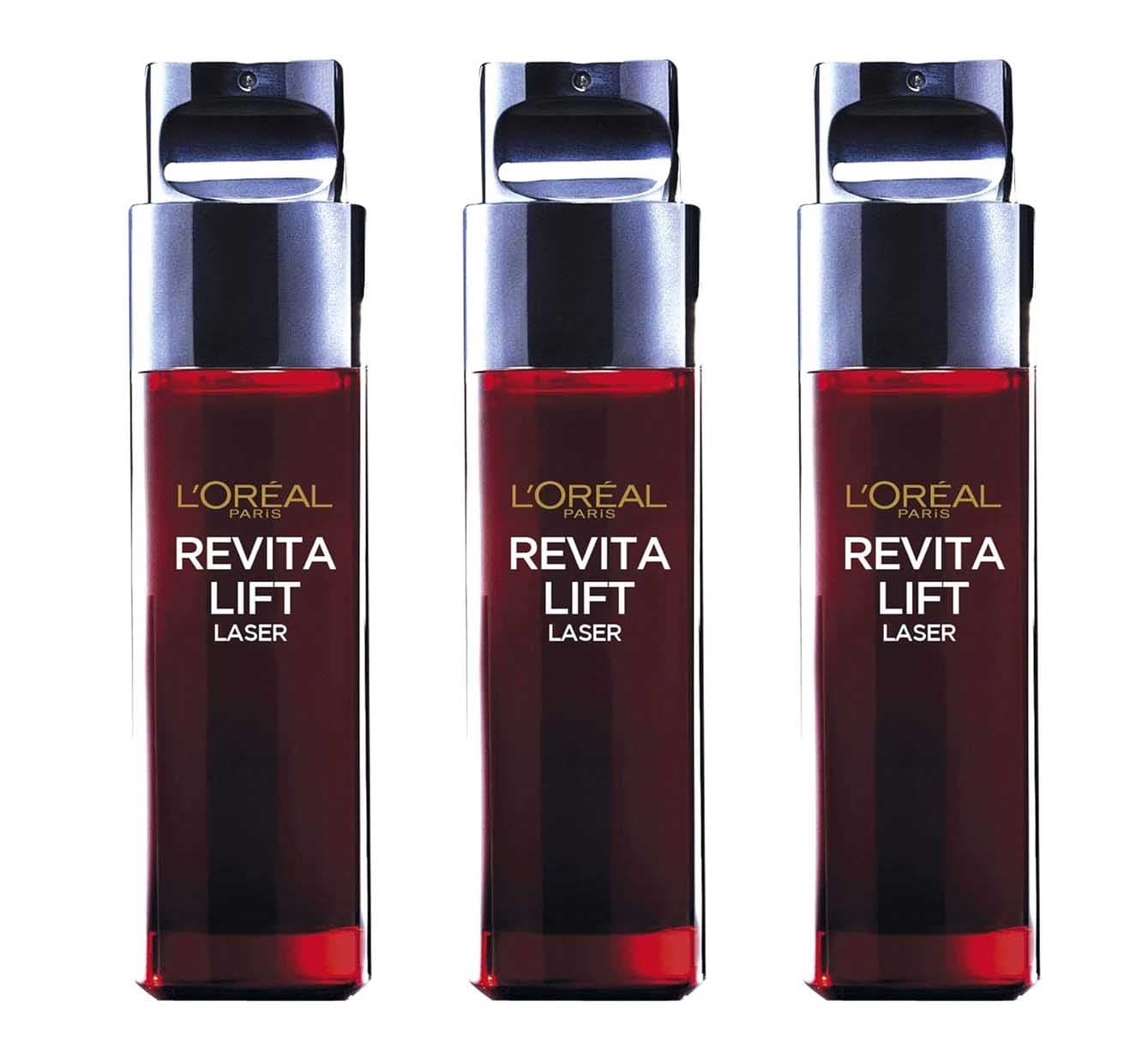 L'Oréal Paris Revitalift Laser Sérum anti-idade tripla ação, para uma pele como nova, com ácido hialurónico 30 ml