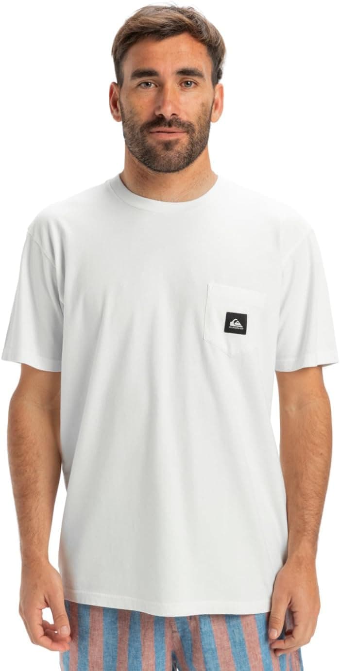 Quiksilver Salt Water Pocket SS T-shirt para homem