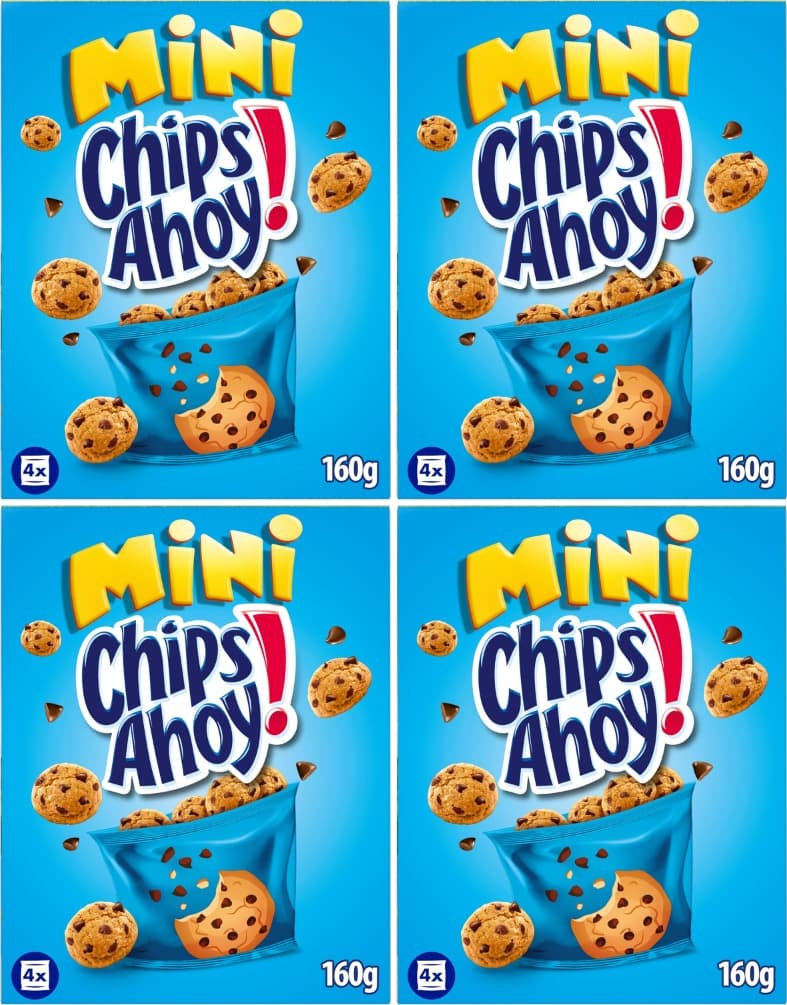 Chips Ahoy! Mini Cookies | Bolachas americanas com pepitas de chocolate 160 g