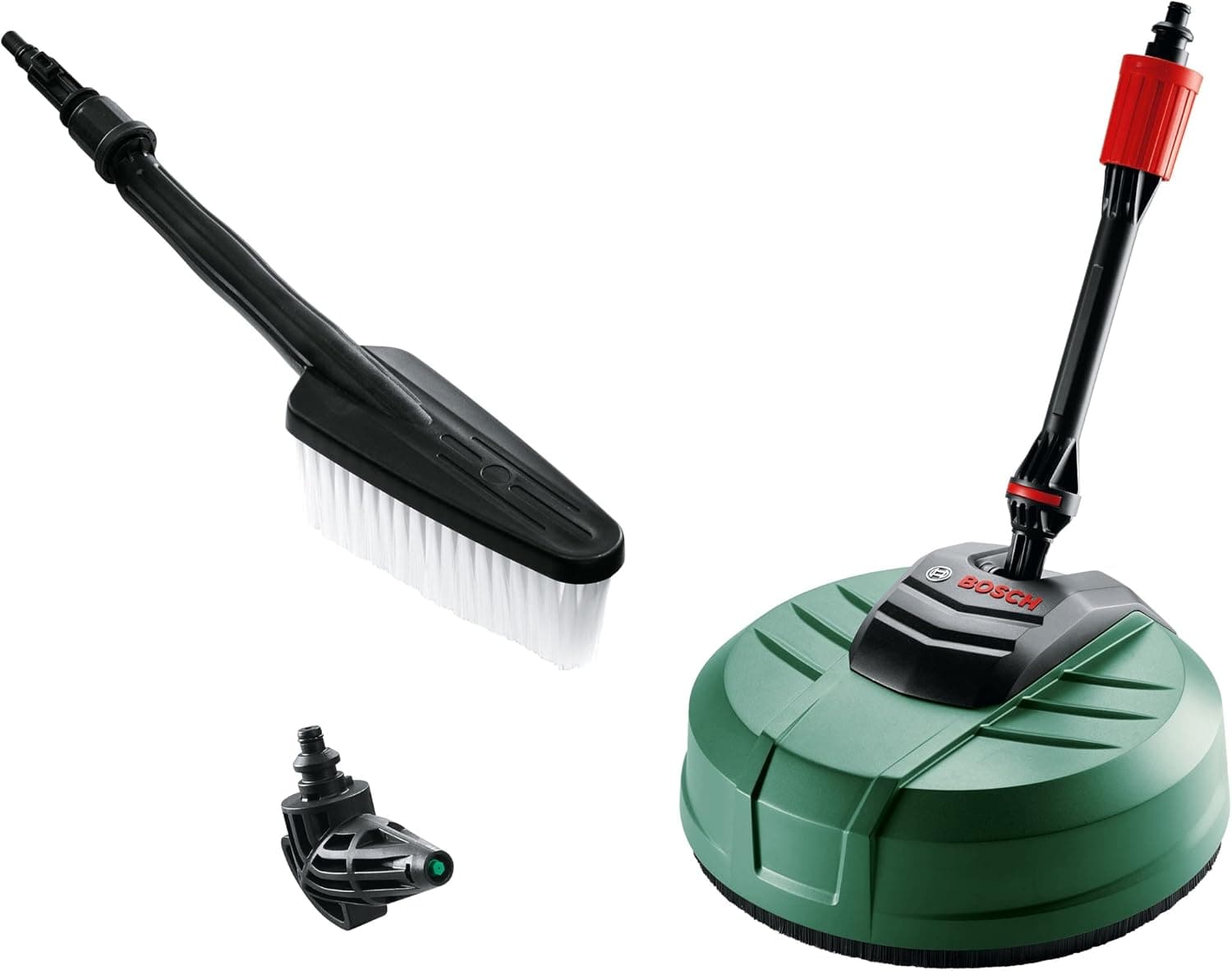 Bosch Home and Garden Hidrolimpeza de alta pressão kit de limpeza para casa e carro (com limpador de terraços, com escova de lavagem e de 90 graus, embalagem em caixa)