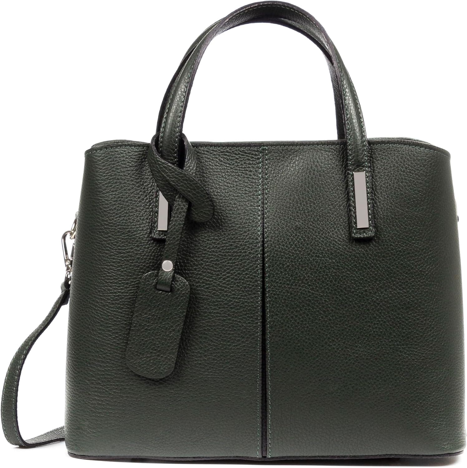 Firenze Artegiani. Violante mala tote para mulher. Pele autêntica Dollaro. 32 x 14 x 25 cm