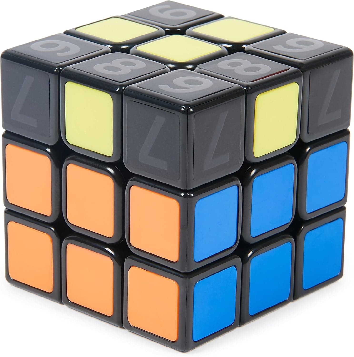Rubik's Cubo de 3 x 3 para aprender a resolver cubos de rubik, com decalques, um guia e vídeos, cubo anti-stresse, cubo de brinquedo para adultos e crianças a partir de 8 anos