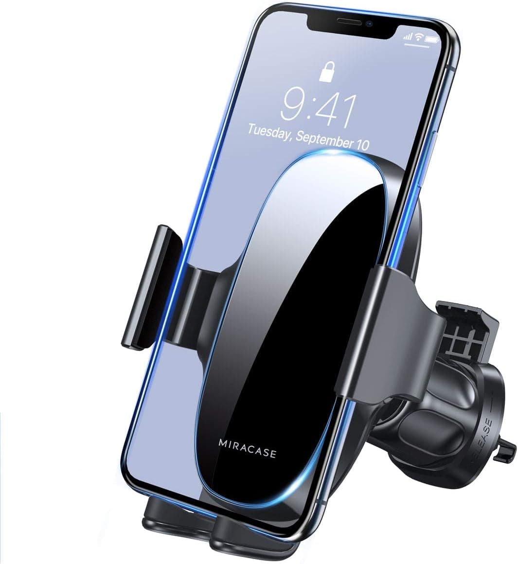 Miracase Suporte móvel universal de ar ventilação, compatível com 16 Pro MAX 15 14 13 Plus Mini, Galaxy e mais