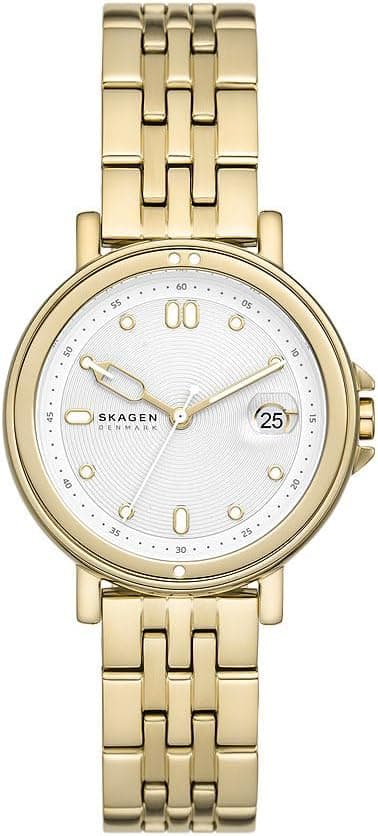 Relógio de Senhora Skagen Signatur, Movimento Quartzo com Bracelete em Aço ou Pele