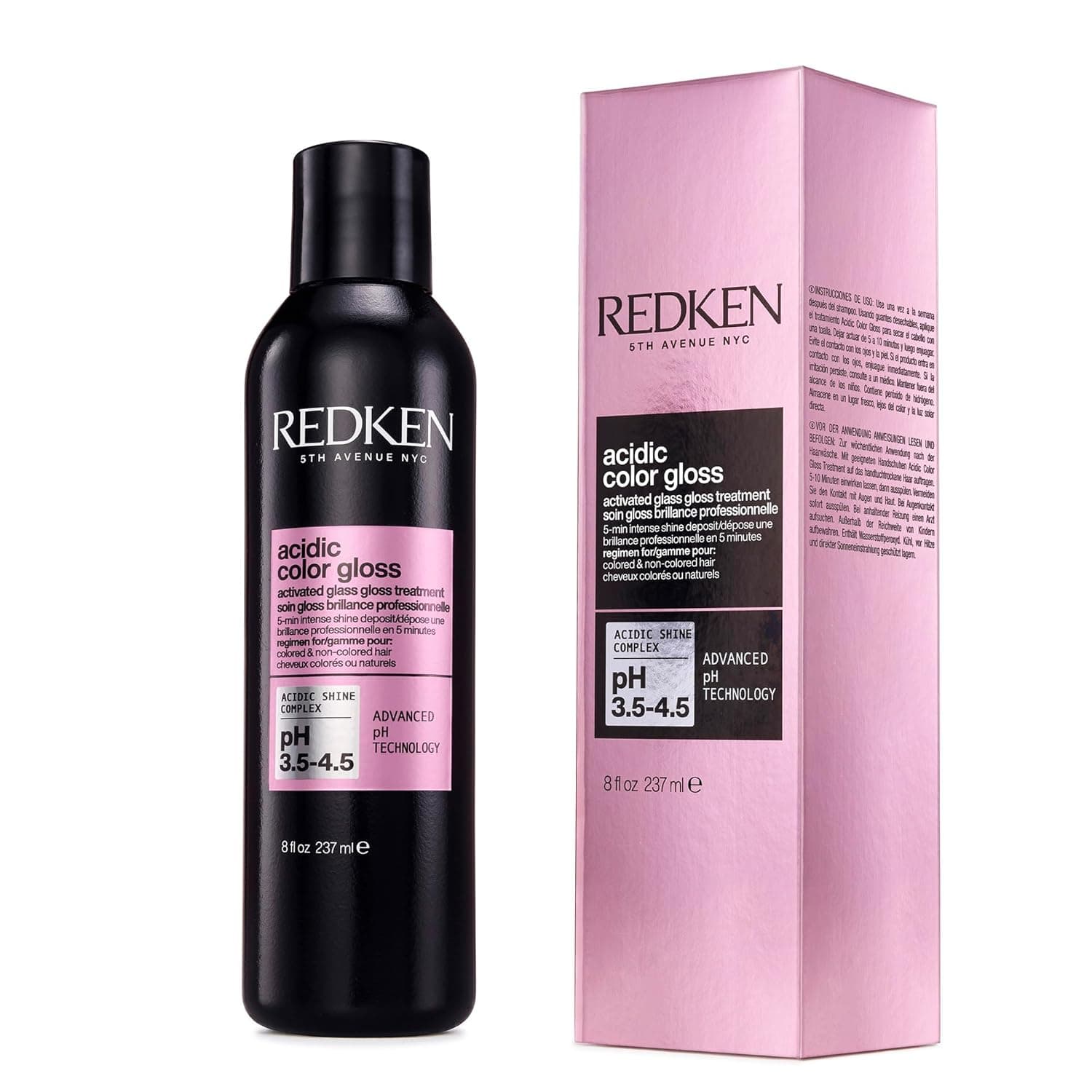 Redken, Condicionador protetor de cor, para cabelos tingidos, fórmula com PH ácido, ácido cídico colorido, 300 ml