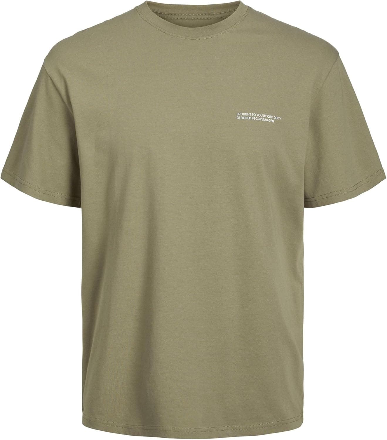 JACK & JONES Jorvesterbro Back tee SS Crew Neck Sn T-shirt para homem
