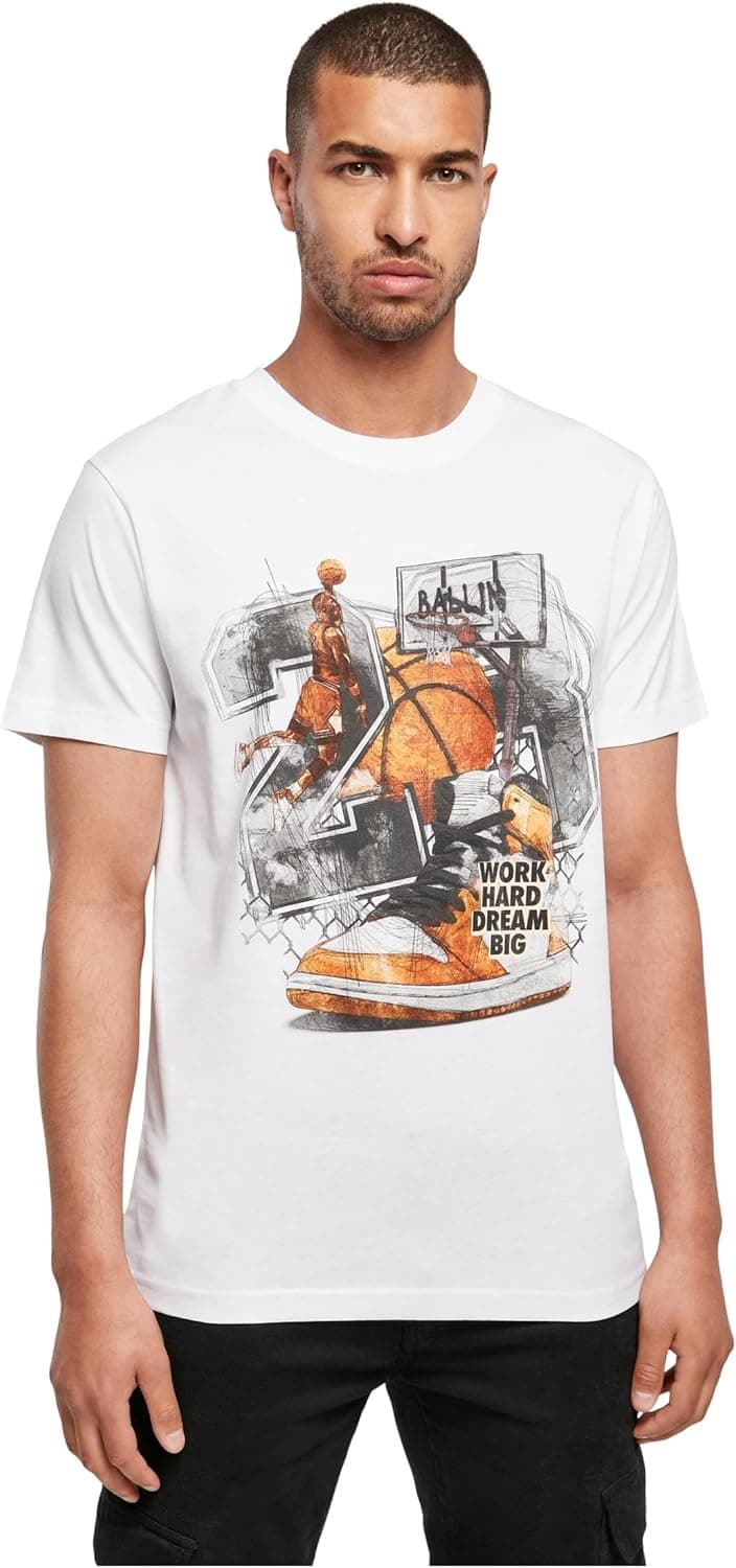 Mister Tee Vintage Ballin tee t-shirt para homem