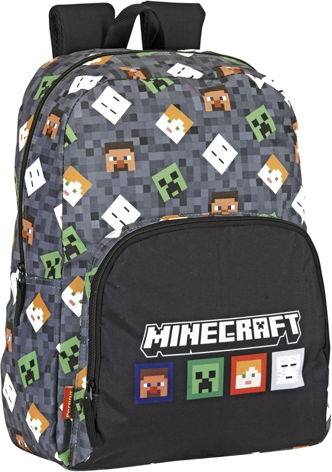 Mochila júnior porta-computador Minecraft TNT Perona 59063, Cor, Casual