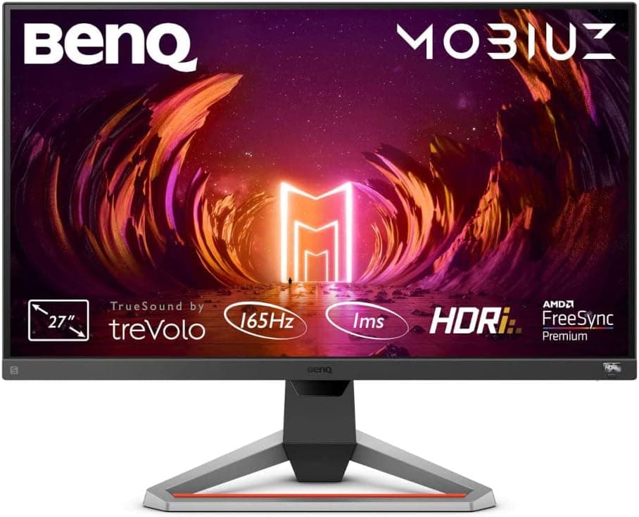 BenQ MOBIUZ EX2710S | Monitor gaming 27'' FHD IPS 165 Hz com HDRi e ajuste de altura