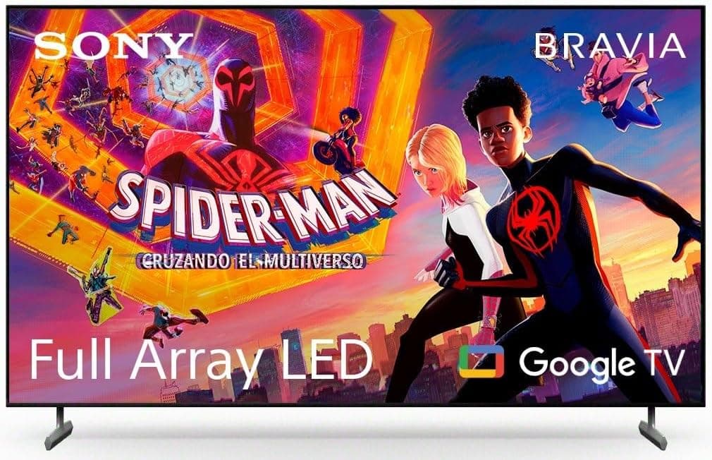 Sony BRAVIA KD55X85L, 55 polegadas, TV Full Array LED, 4K HDR, Smart Google TV, funções ECO, Bravia Core, moldura fina