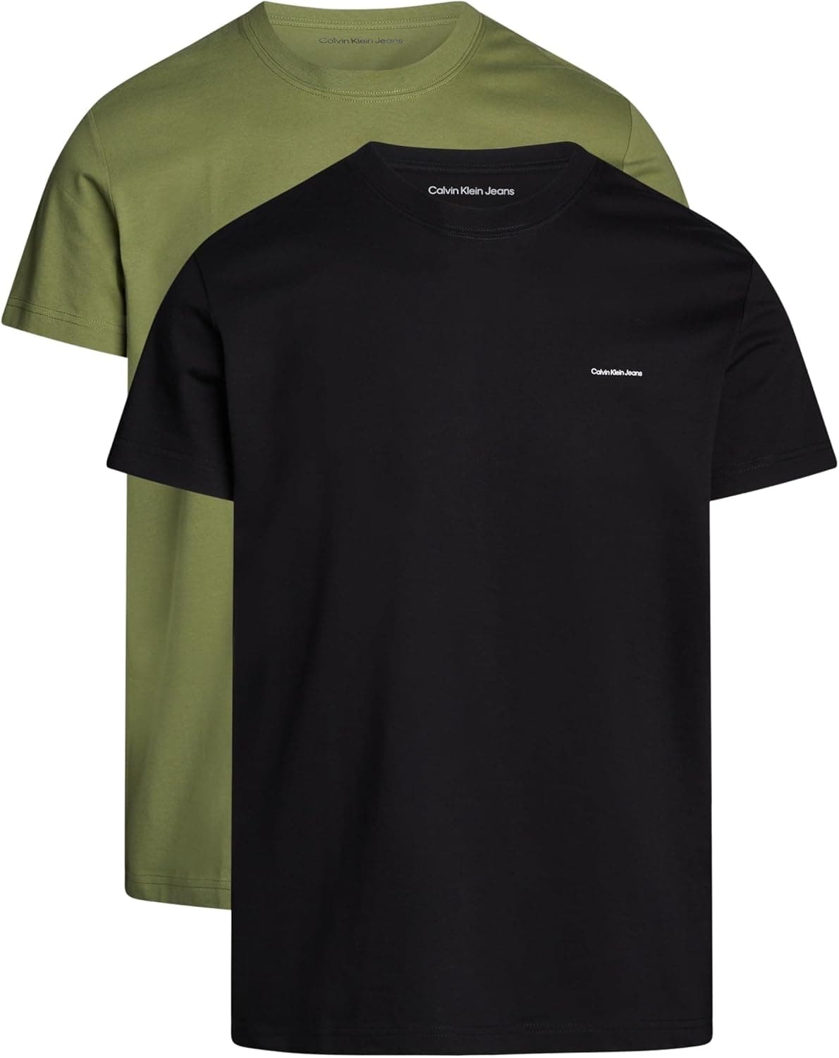 Calvin Klein Jeans T-shirts para homem, pack de 2