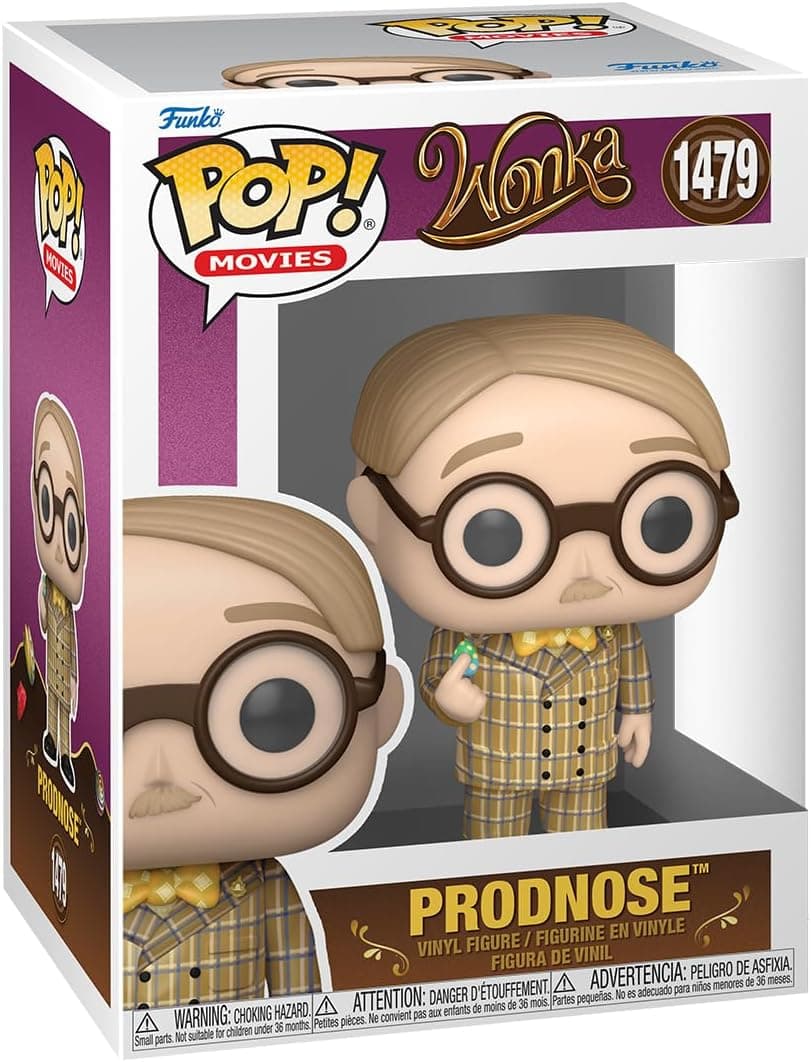 Funko Pop! Filmes: Wonka - Willy Wonka - Figura de vinil colecionável - ideia de presente - Mercadoria oficial