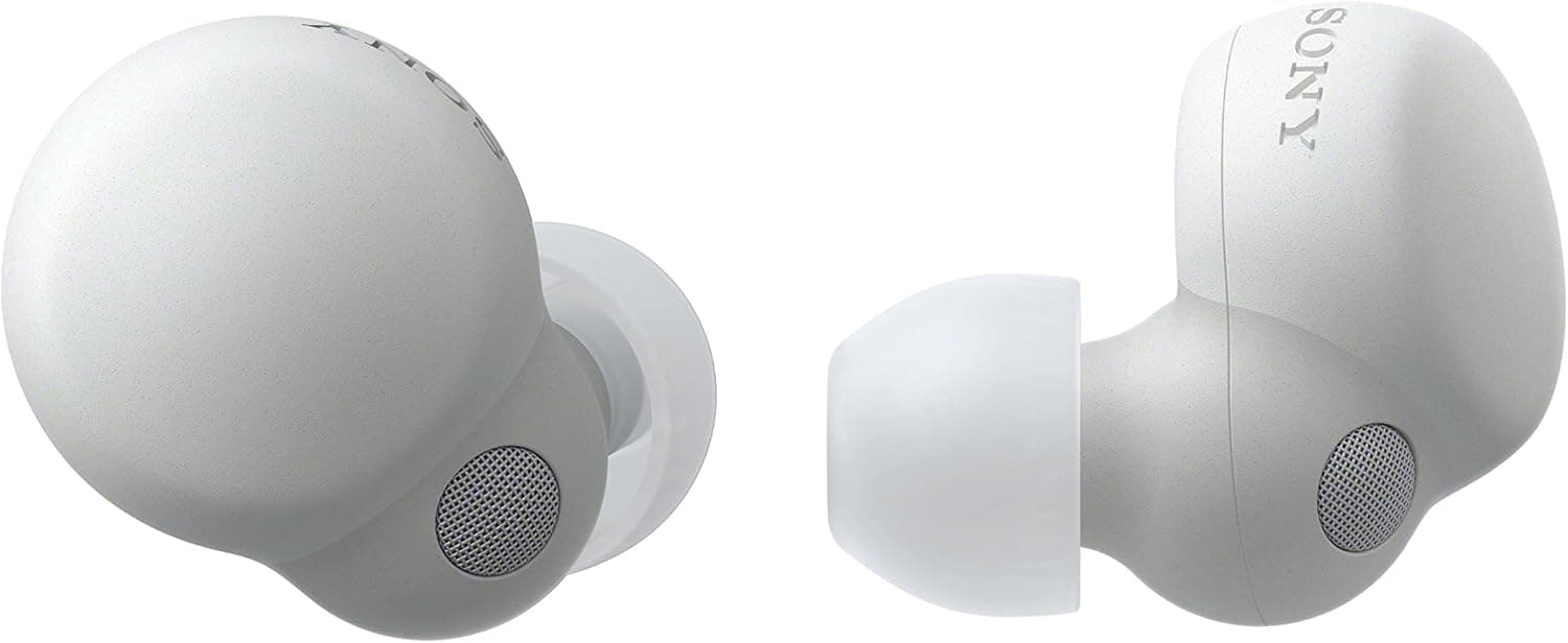Sony Auriculares LinkBuds S True Wireless Noise Cancelling, ultraleves para transportar confortavelmente o dia todo, qualidade de chamada cristalina, bateria de até 20H com estojo de carregamento