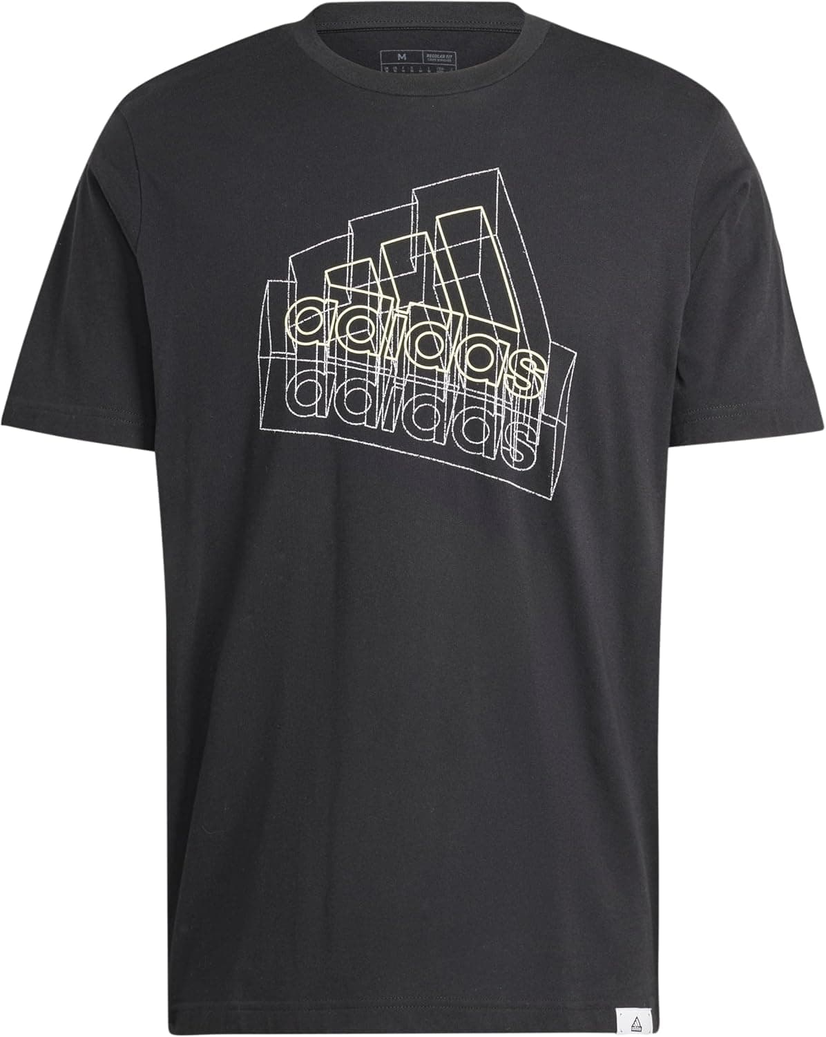 Adidas Tech Bos Graphic | T-shirt desportiva de manga curta para homem