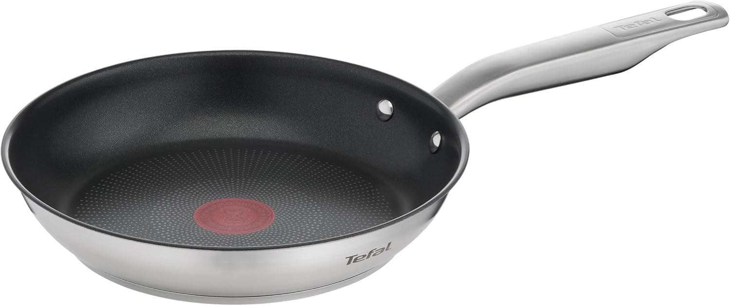 Tefal E49104 - frigideira (aço inoxidável), 24 cm