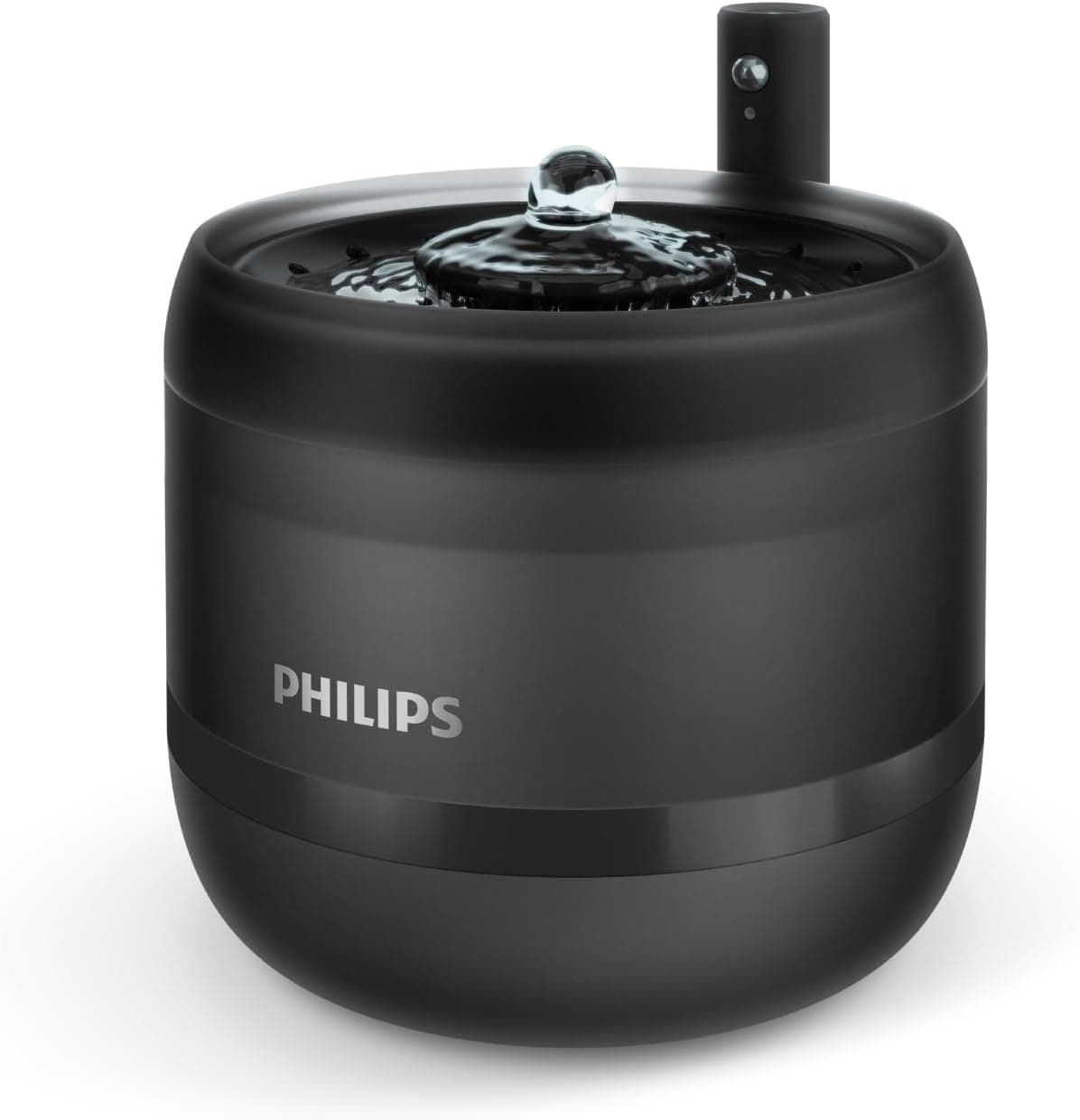 Philips Pet Series Fonte de água para gatos, tigela anti-derrame, monitoramento, ativação por movimento, silenciosa (<38 dB), filtro de quatro camadas, capacidade de 2,2 l (PAW3210/02)