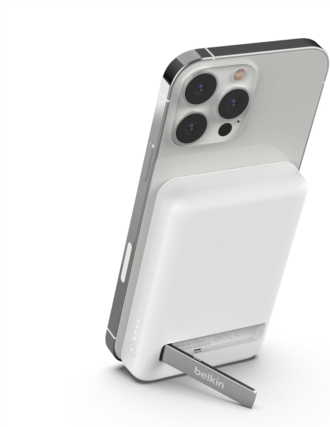 Belkin bateria externa magnética 5000 mAh com suporte removível e MagSafe (7,5W) para iPhone 13 a 16