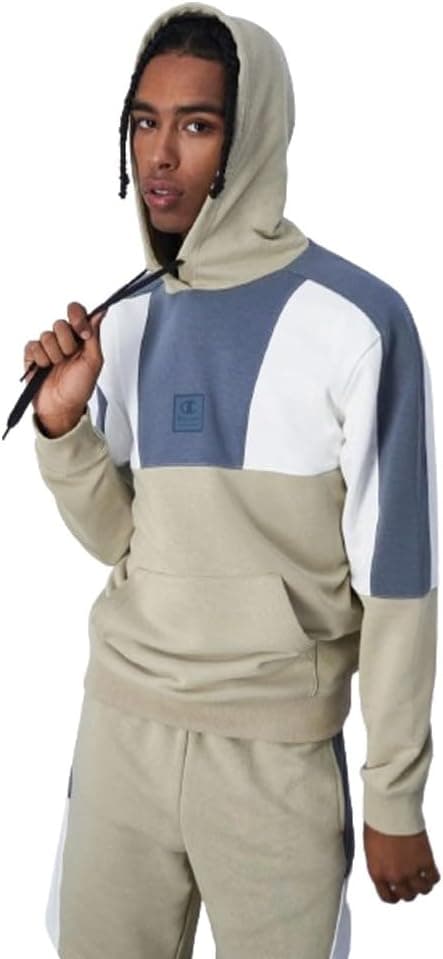Champion Legacy Athleisure-Heavy Spring Terry Half-Zip | Sweatshirt com capuz para homem
