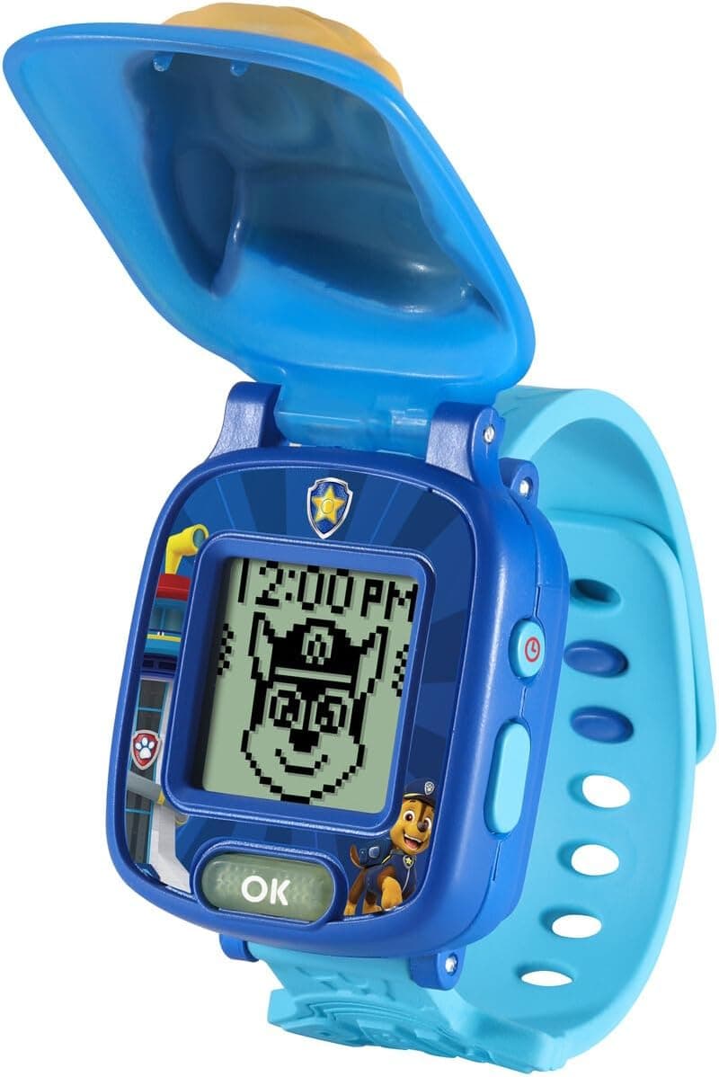 VTech Relógio Educativo de Chase Patrulha Canina, Smartwatch para crianças + 3 anos, versão ESP