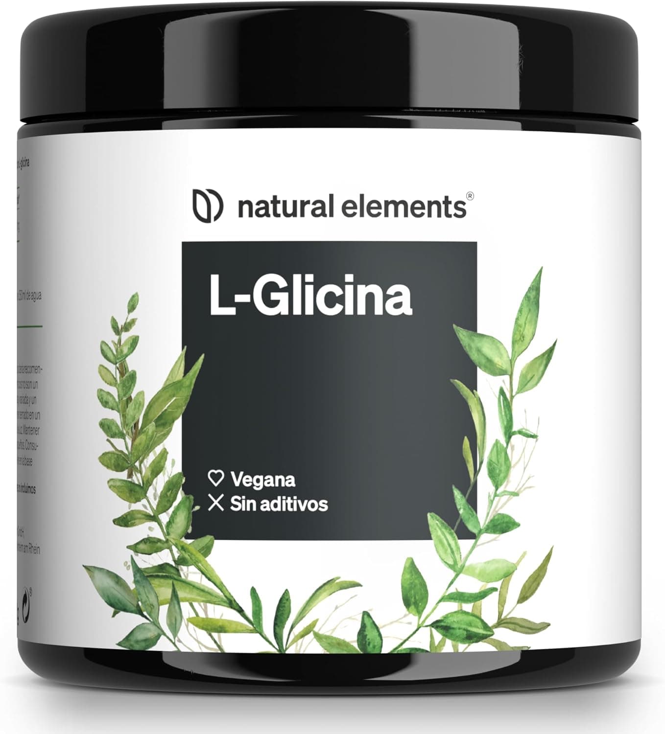 L-Glicina em pó 500 g (cobertura para 11 meses), sabor neutro vegano, dosagem ideal, sem aditivos, produzido e testado em laboratório na Alemanha