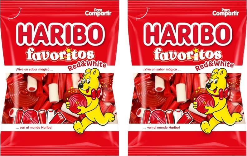 Haribo Favoritos Red&White, 150g x 2