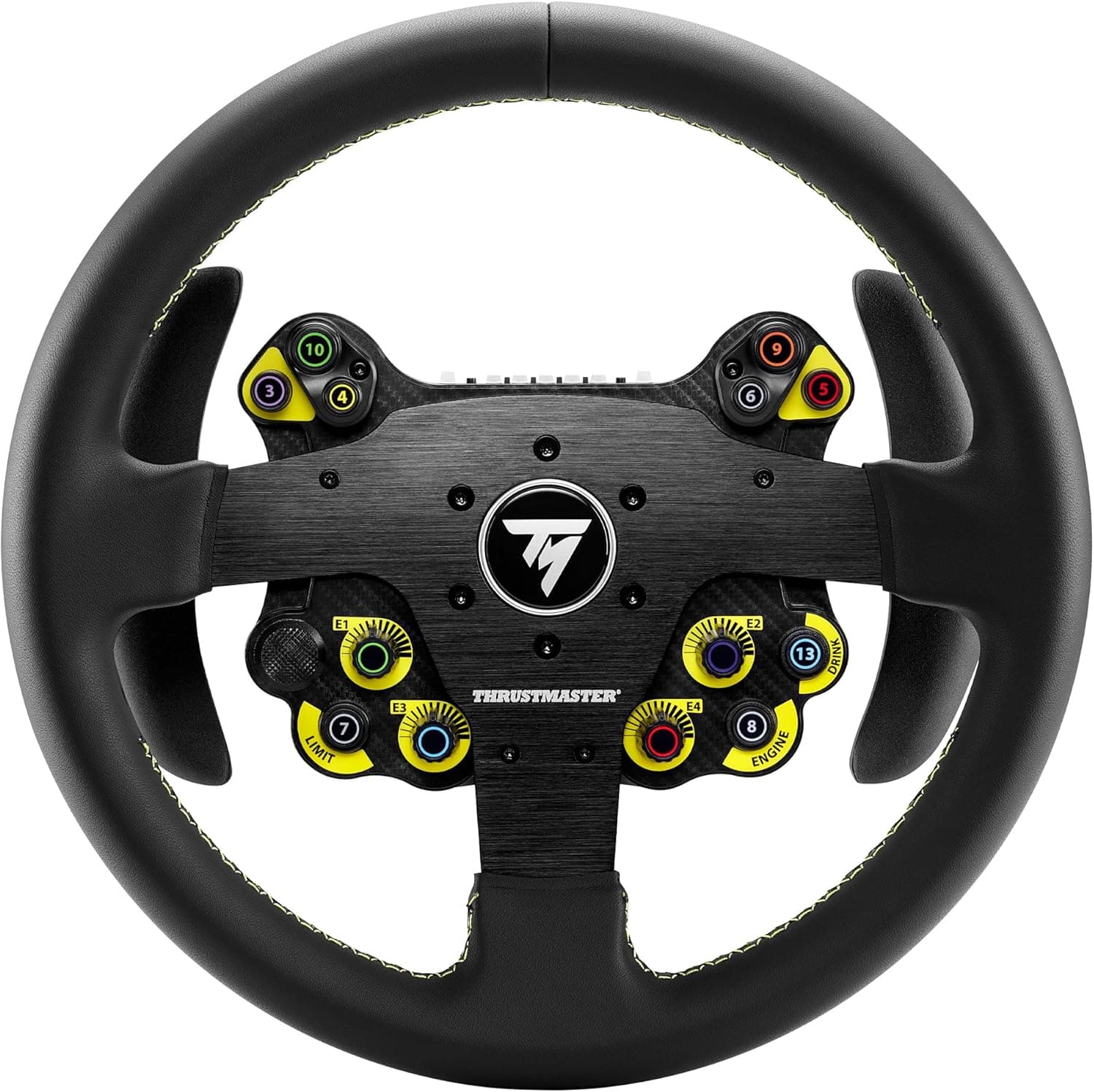 Thrustmaster EVO Racing 32R Leather | Volante redondo em couro compatível com PC e consolas