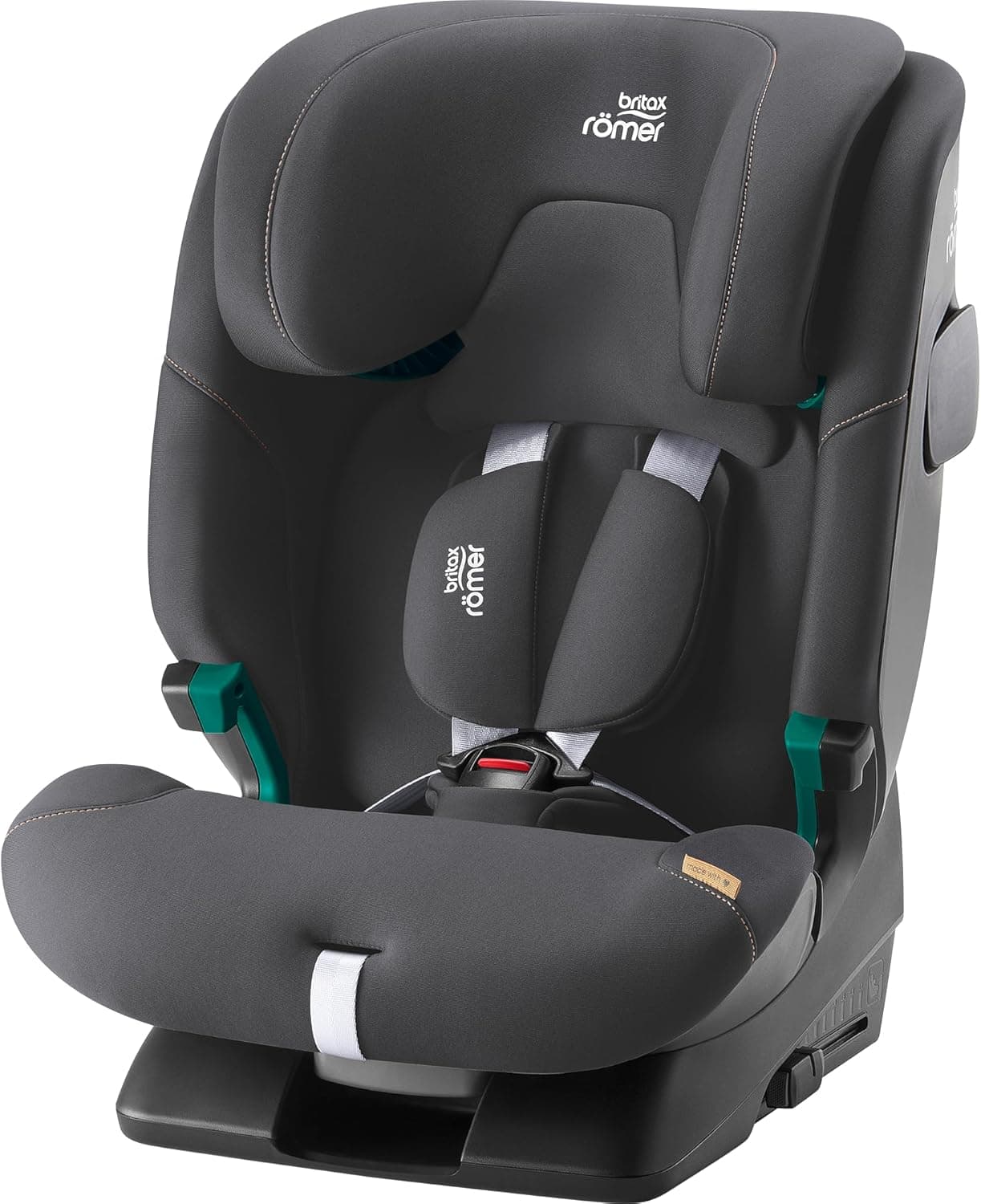 Britax Römer Cadeira de carro ADVANSAFIX 2 Z-LINE, volutiva com âncora ISOFIX criança de 9 a 36 kg grupo 1/2/3 de 9 meses a 12 anos, cinzento meia-noite