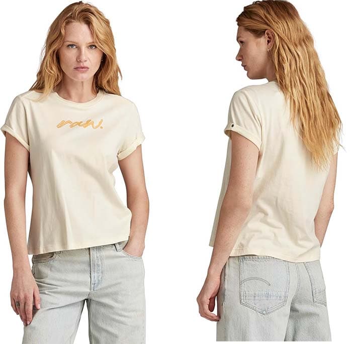 G-STAR Top Raw Dot T-shirt para mulher