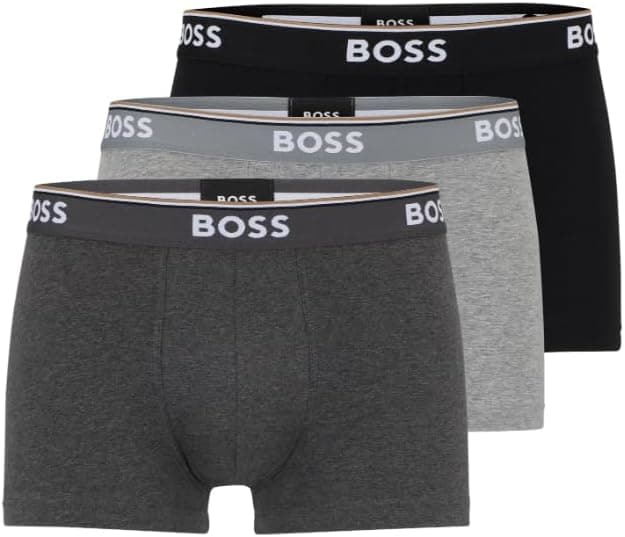 BOSS Boxers para homem, embalagem de 3 unidades