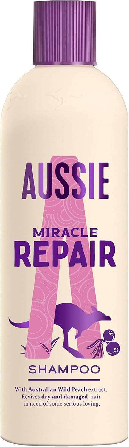 Aussie Repair Miracle champô reparação de cabelo, 300 ml
