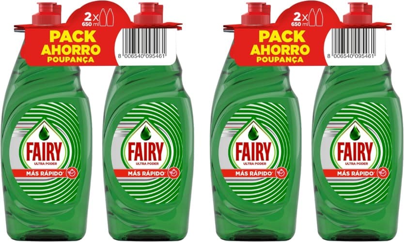 Fairy Ultra potência 4 x 650 ml