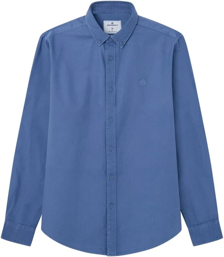 SPRINGFIELD Camisa estrutura de cor para homem