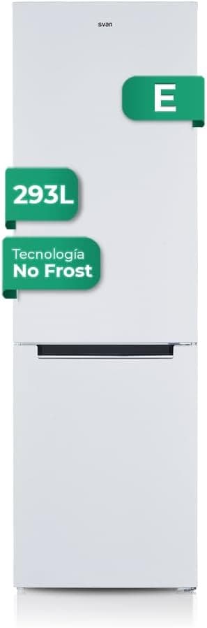 Svan SC185602ENF | Frigorífico combinado 293 L com No Frost, porta reversível e baixo ruído