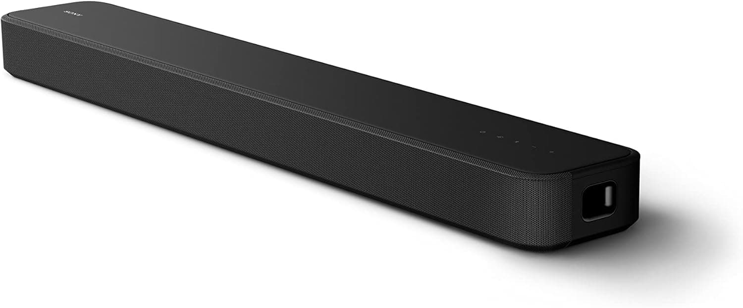 Sony HT-S2000 Barra de som TV com Bluetooth, pequena e compacta, Dolby Atmos, 3,1 canais