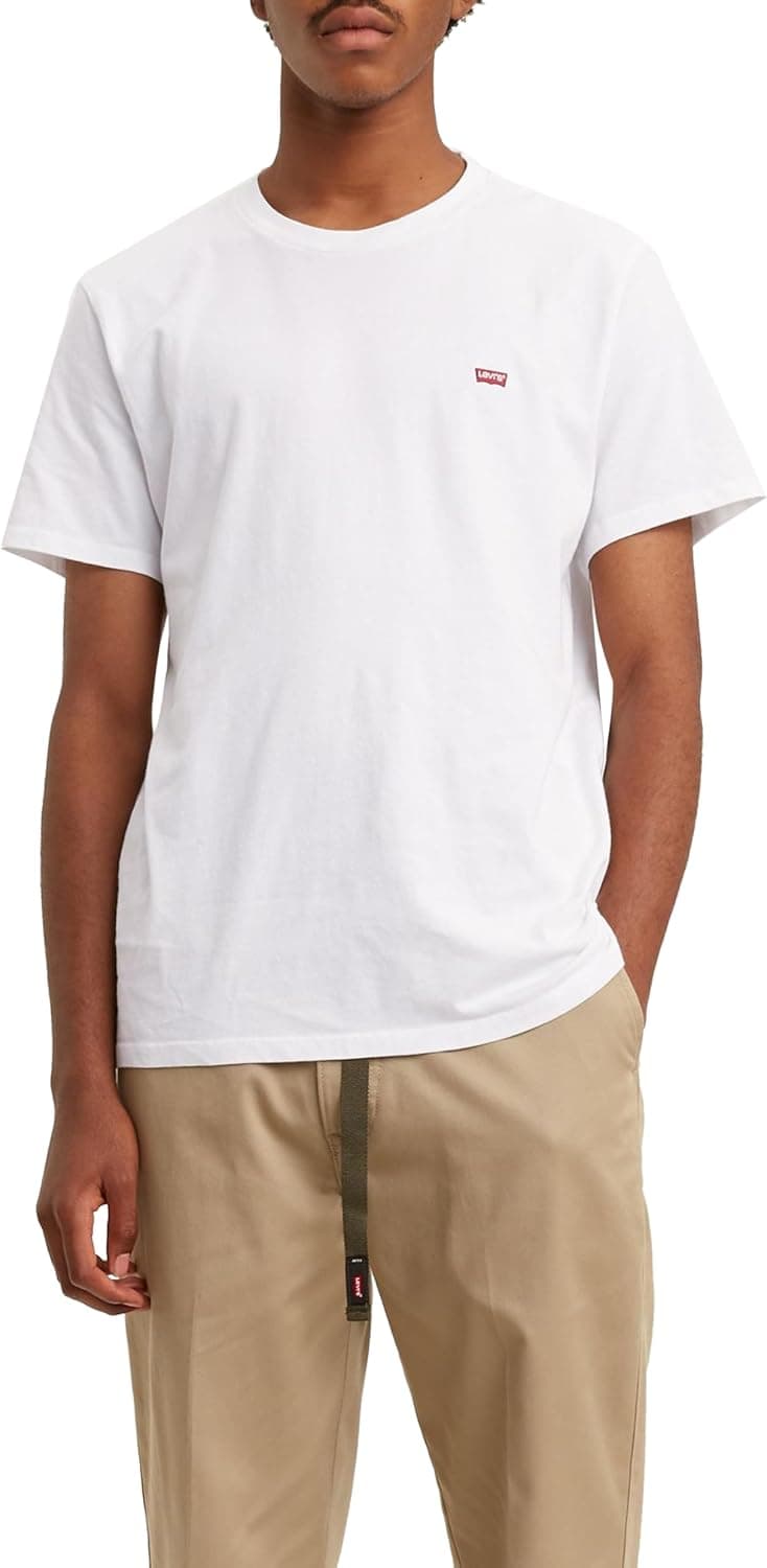 Levi's SS Original Housemark tee t-shirt branca