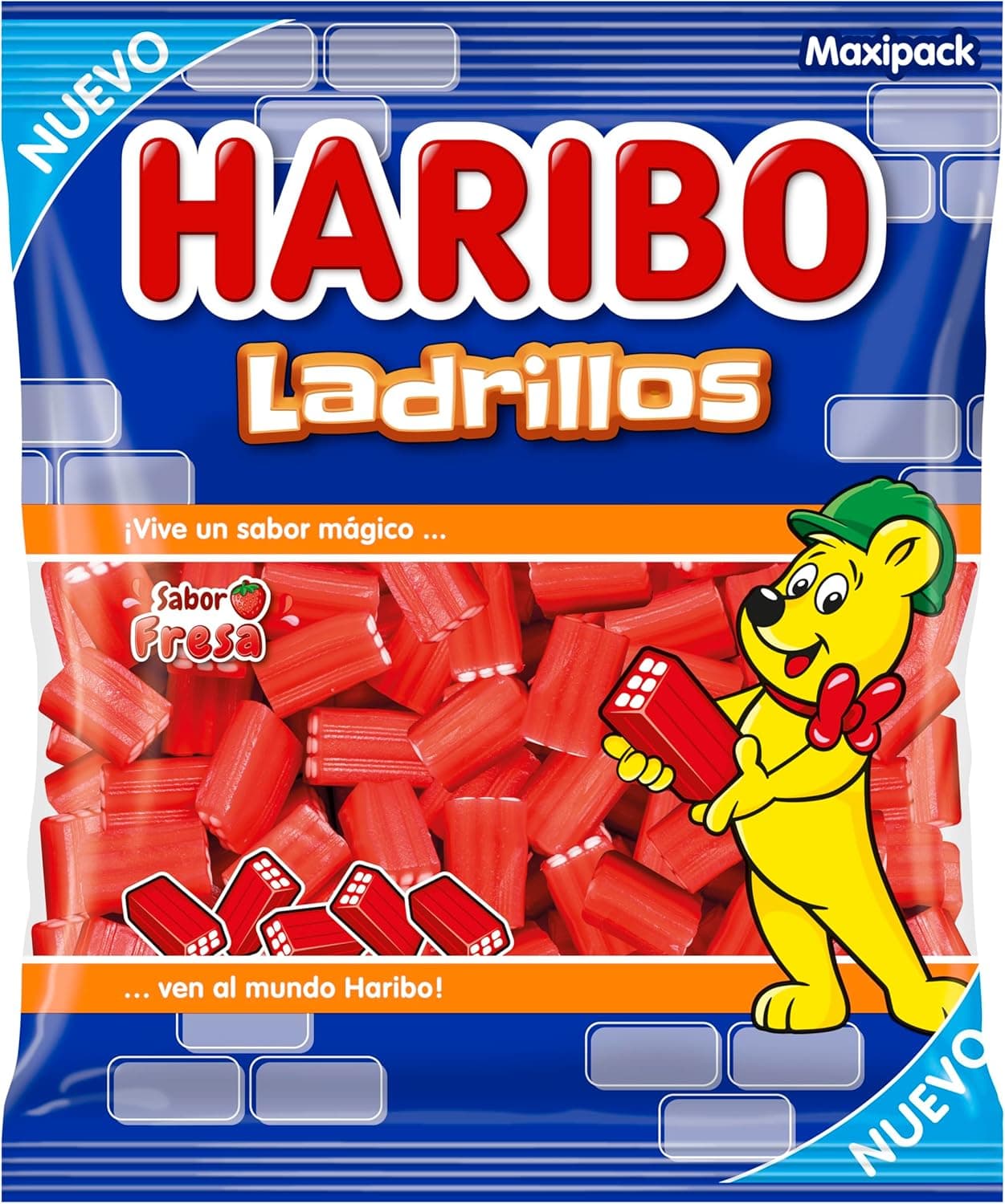 HARIBO tijolos morangos 1 kg