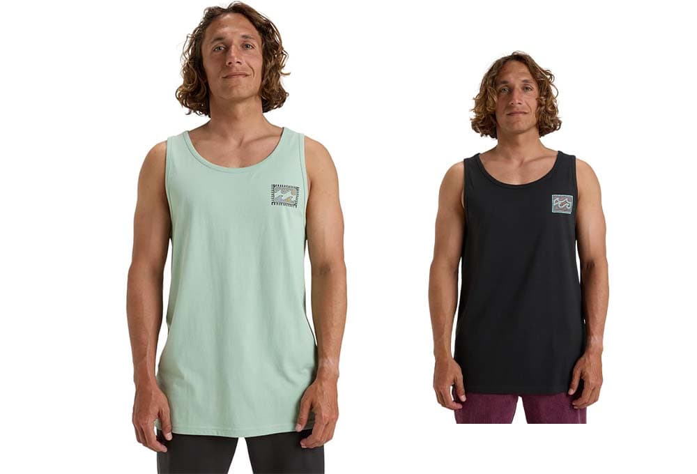 BILLABONG Crayon Wave Tk t-shirt para homem