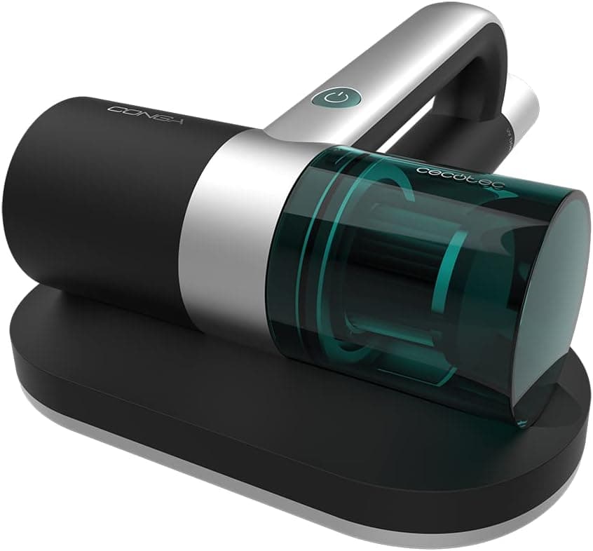 Cecotec Aspirador de colchão e tapeçarias Conga Rockstar 3000 Mattress. 300 W, 10 kPa, luz UV - C, tecnologia com escova motorizada, tecnologia de ar quente