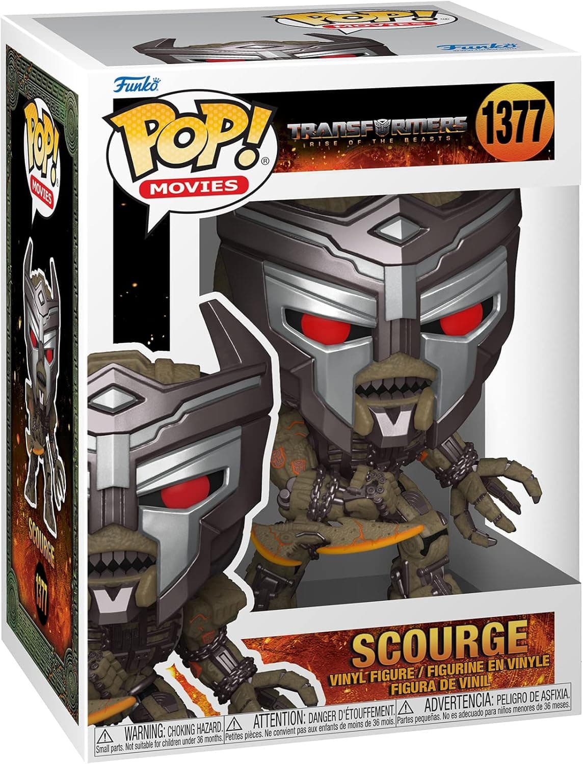 Funko Pop! Filmes: Transformers: Rise of The Beasts - Scourge - Figura de vinil colecionável - ideia de presente- Mercadoria oficial