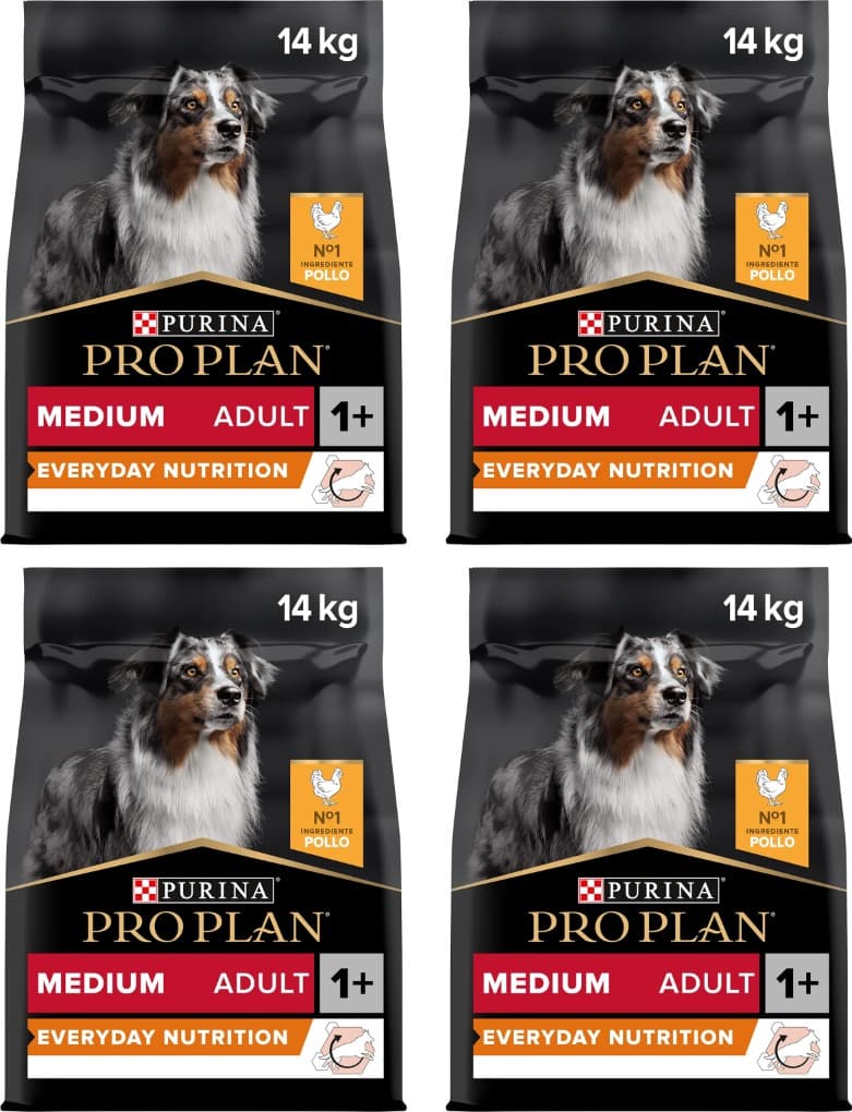 PURINA PRO PLAN cão adulto médio com OPTIBALANCE frango 3 kg (conjunto de 4 unidades)