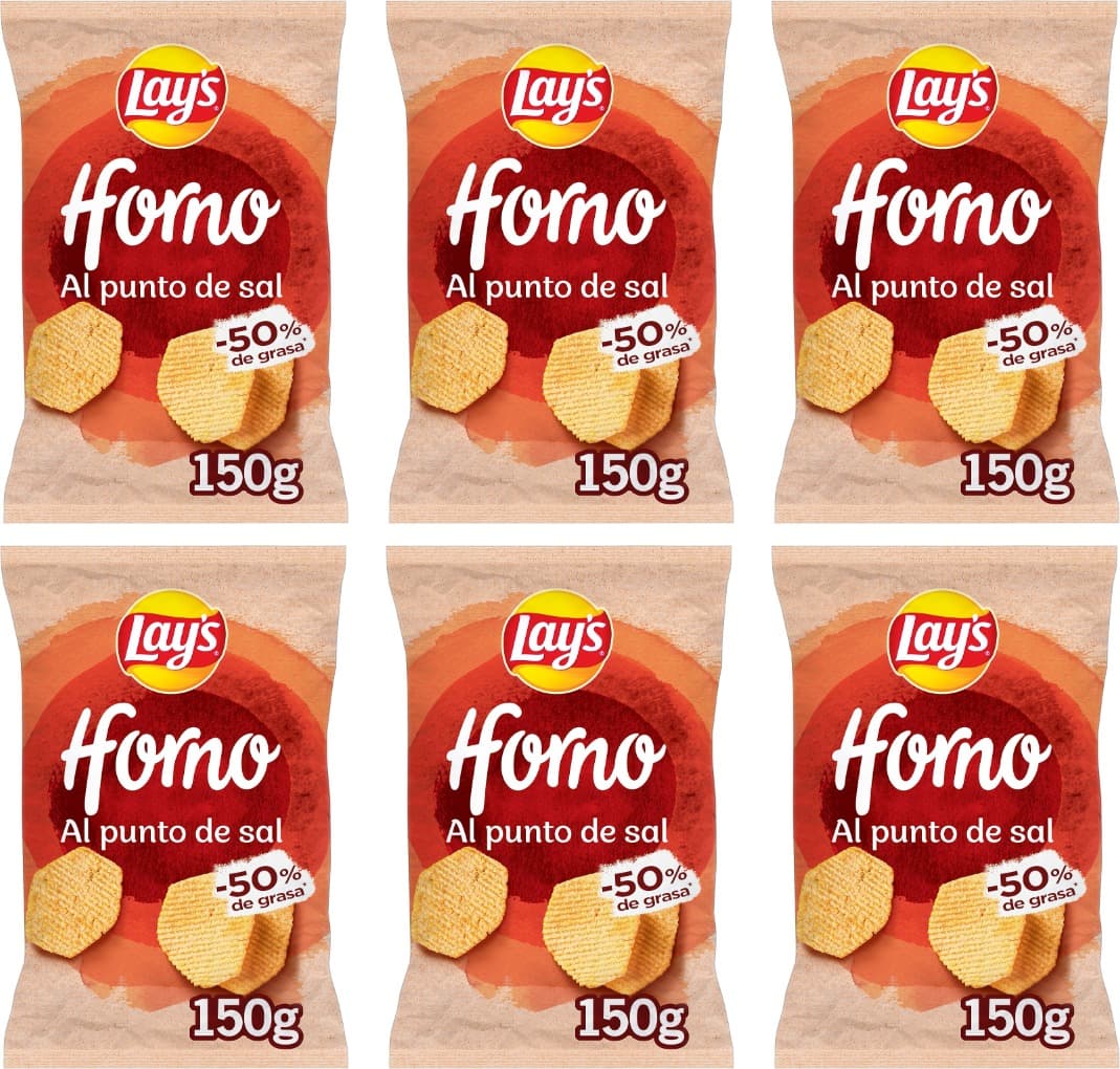 Lay's Oven | Snack de batata assada com menos gordura, 150 g
