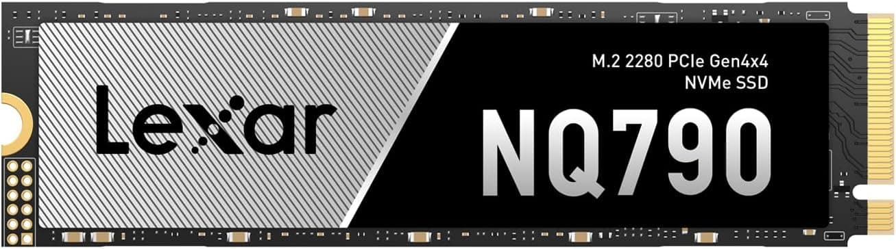 Lexar NQ790 2TB | SSD interno M.2 PCIe Gen4x4 NVMe com até 7000MB/s de leitura para PC e PS5