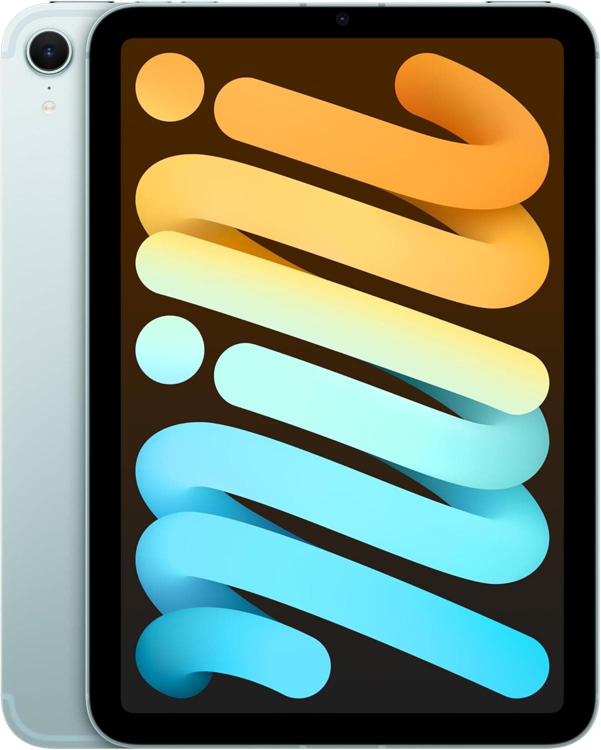 Apple iPad Mini (A17 Pro): Ecrã líquido com ecrã Retina de 8,3 polegadas, 128 GB, Wi Fi 6E, redes 5G, câmaras frontal e traseira de 12 Mpx, Touch ID, autonomia para um dia inteiro – azul